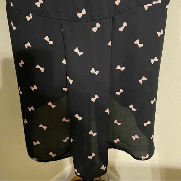 Torrid black bows hi/lo georgette blouse - Picture 13 of 15